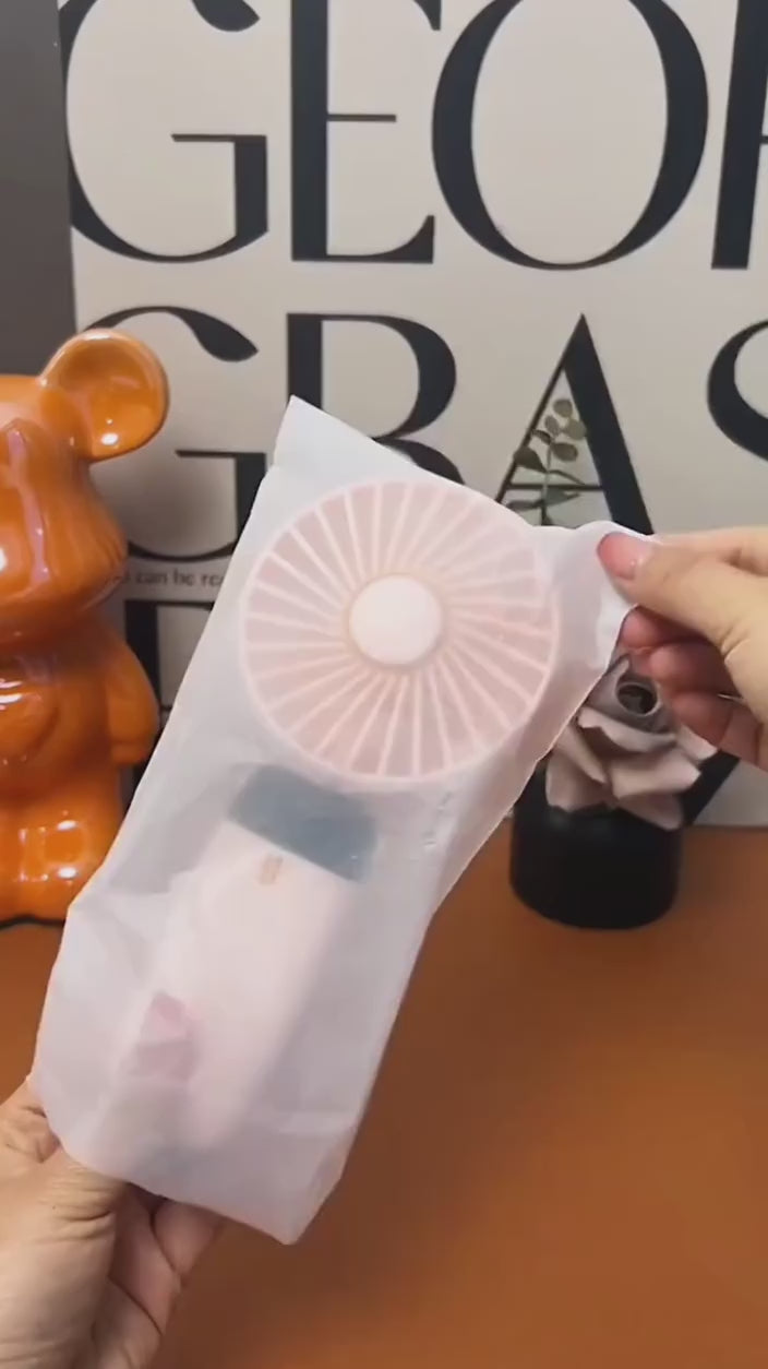 PORTABLE SUMMER HAND HELD FAN